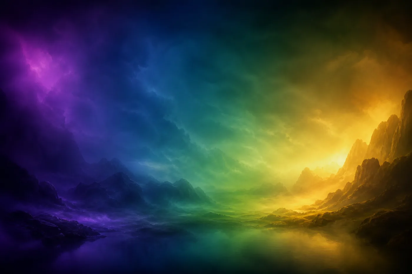 Atmosphärischer Hintergrund für den Spiel-Launcher